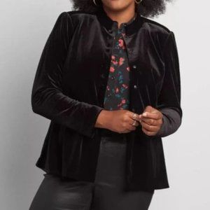 Lane Bryant Peplum Jacket